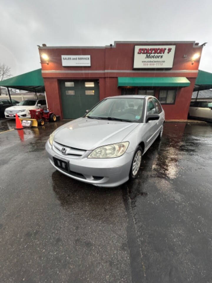 2005 Honda Civic for sale at STATION 7 MOTORS in New Bedford, MA