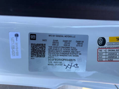 2023 Chevrolet Camaro LT