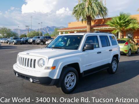 2016 Jeep Patriot for sale at CAR WORLD in Tucson AZ
