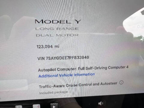 2023 Tesla Model Y Long Range