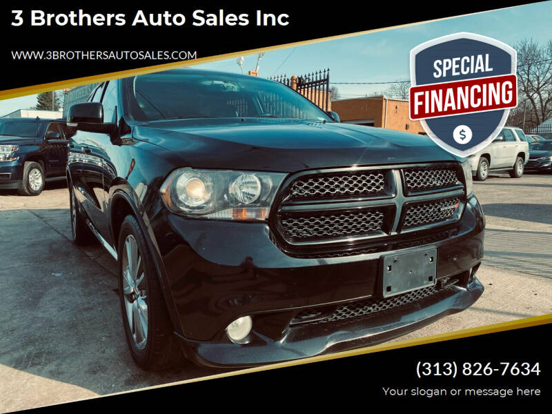 2013 Dodge Durango for sale at 3 Brothers Auto Sales Inc in Detroit MI