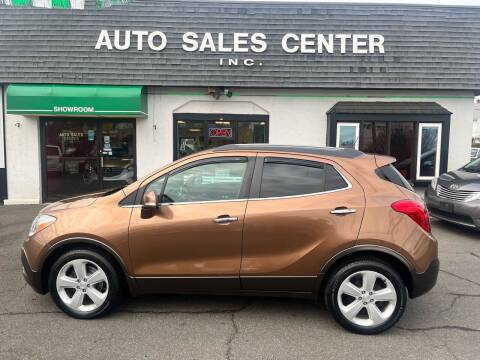 2016 Buick Encore for sale at Auto Sales Center Inc in Holyoke MA
