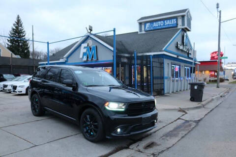 2017 Dodge Durango for sale at F & M AUTO SALES in Detroit MI