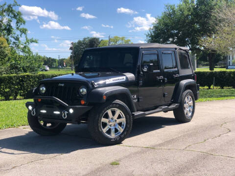 2008 Jeep Wrangler Unlimited for sale at Mycarsonline LLC in Sanford FL