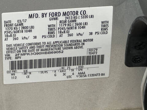 2017 Ford Edge SE