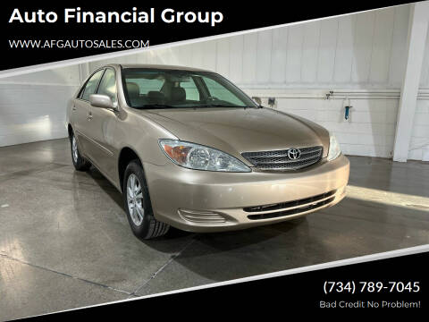 2004 Toyota Camry for sale at Auto Financial Group in Flat Rock MI