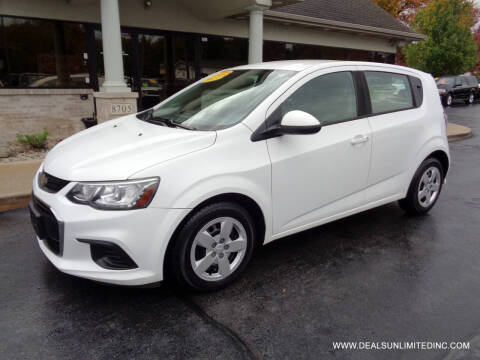 2017 Chevrolet Sonic for sale at DEALS UNLIMITED INC in Portage MI