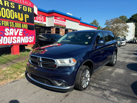 2018 Dodge Durango for sale at HW Auto Wholesale in Norfolk VA