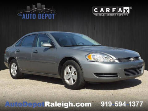 2007 Chevrolet Impala for sale at The Auto Depot in Raleigh NC