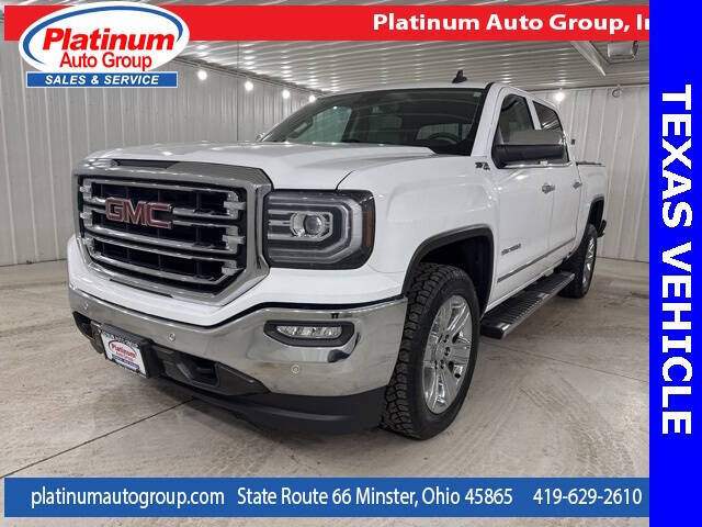 2018 GMC Sierra 1500 for sale at Platinum Auto Group Inc. in Minster OH