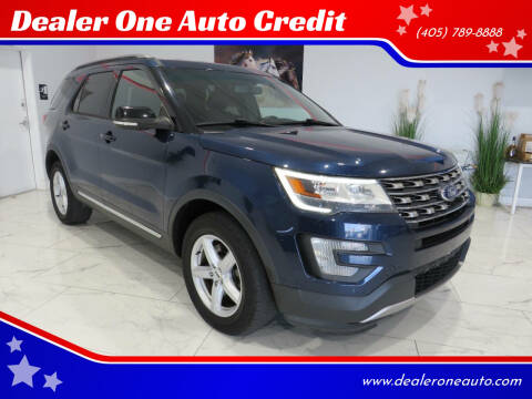 2016 Ford Explorer for sale at Dealer One Auto Credit in Oklahoma City OK