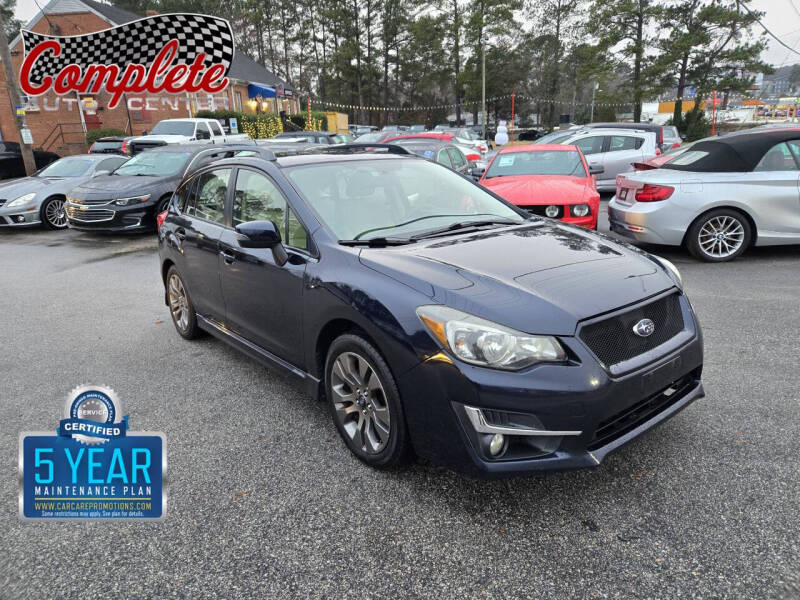 2015 Subaru Impreza for sale at Complete Auto Center , Inc in Raleigh NC