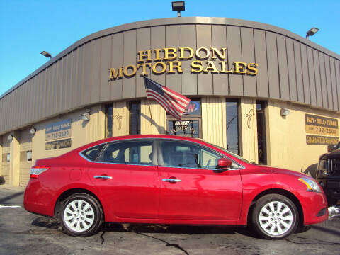 2014 Nissan Sentra for sale at Hibdon Motor Sales in Clinton Township MI