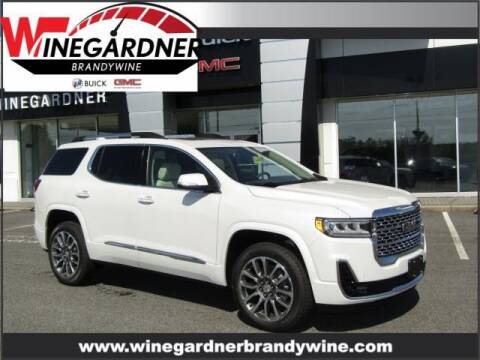 2022 GMC Acadia for sale at Winegardner Auto Sales in Prince Frederick MD