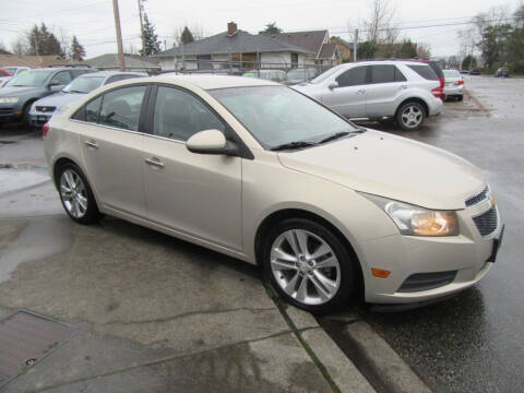 2011 Chevrolet Cruze for sale at Car Link Auto Sales LLC in Marysville WA