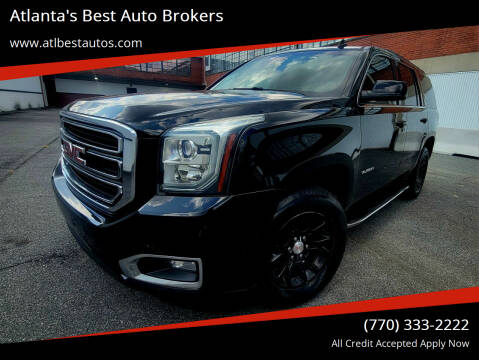 2015 GMC Yukon for sale at Atlanta's Best Auto Brokers in Marietta GA