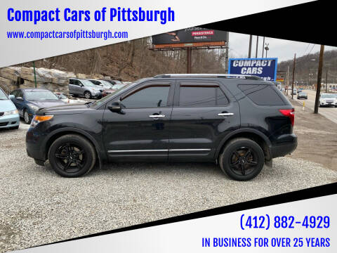 2013 Ford Explorer for sale at Compact Cars of Pittsburgh in Pittsburgh PA