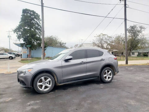 2018 Alfa Romeo Stelvio for sale at Rons Auto Sales in Stockdale TX