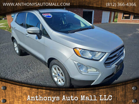 2018 Ford EcoSport for sale at Anthonys Auto Mall LLC in New Salisbury IN