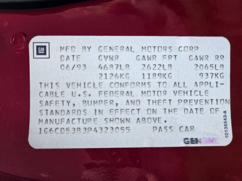 1993 Cadillac DeVille