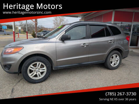 2011 Hyundai Santa Fe for sale at Heritage Motors in Topeka KS