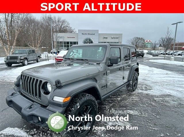 2021 Jeep Wrangler Unlimited for sale at North Olmsted Chrysler Jeep Dodge Ram in North Olmsted OH