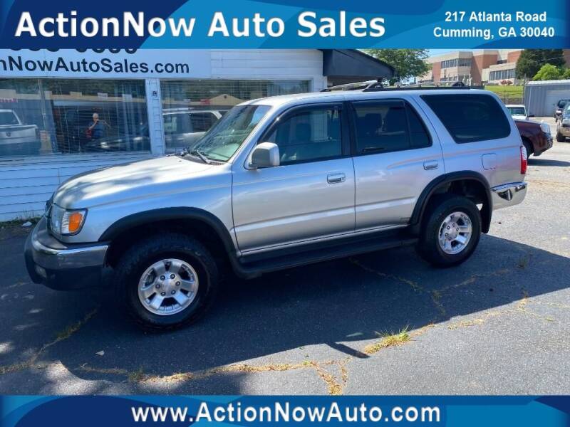 2001 Toyota 4Runner for sale at ACTION NOW AUTO SALES in Cumming GA