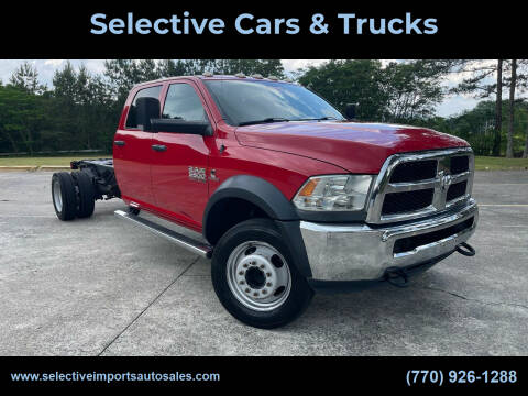 2016 RAM 5500 for sale at Selective Cars & Trucks in Woodstock GA