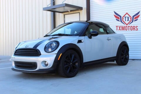 2012 MINI Cooper Coupe for sale at TX Motors in Houston TX