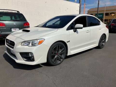 2015 Subaru WRX for sale at Shoppe Auto Plus in Westminster CA