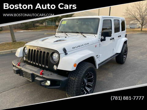 2018 Jeep Wrangler JK Unlimited for sale at Boston Auto Cars in Dedham MA