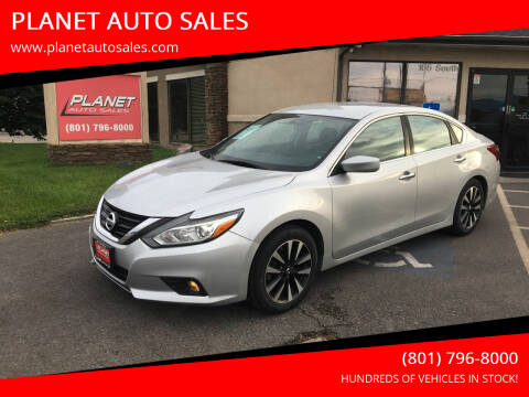 2018 Nissan Altima for sale at PLANET AUTO SALES in Lindon UT