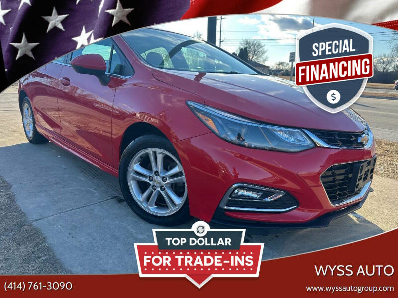 2017 Chevrolet Cruze for sale at Wyss Auto in Oak Creek WI