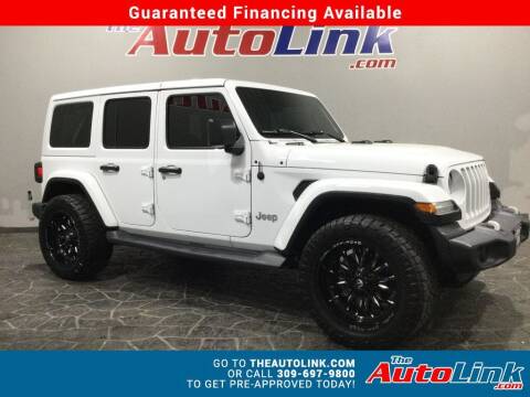 2018 Jeep Wrangler Unlimited for sale at The Auto Link Inc. in Bartonville IL