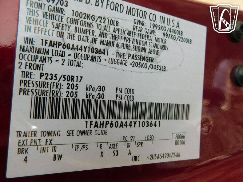 2004 Ford Thunderbird Deluxe