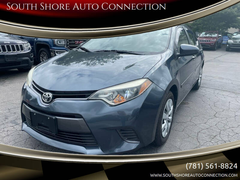 2016 Toyota Corolla for sale at South Shore Auto Connection in Whitman MA