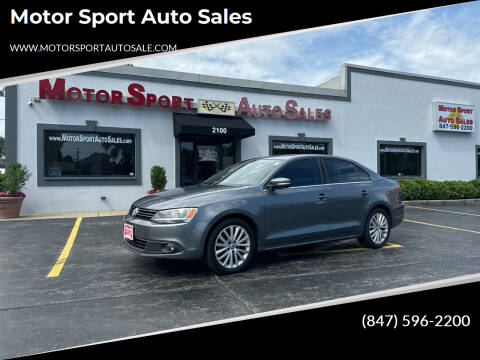 2011 Volkswagen Jetta for sale at Motor Sport Auto Sales in Waukegan IL