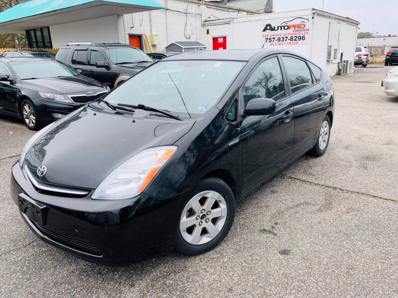 2008 Toyota Prius for sale at AutoPro Virginia LLC in Virginia Beach VA