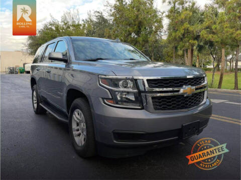 2018 Chevrolet Tahoe for sale at Rolling Cars LLC in West Park FL