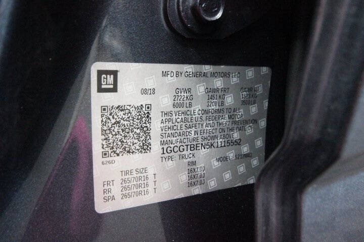 2019 Chevrolet Colorado