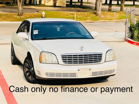 2003 Cadillac DeVille for sale at Texas Drive Auto in Dallas TX