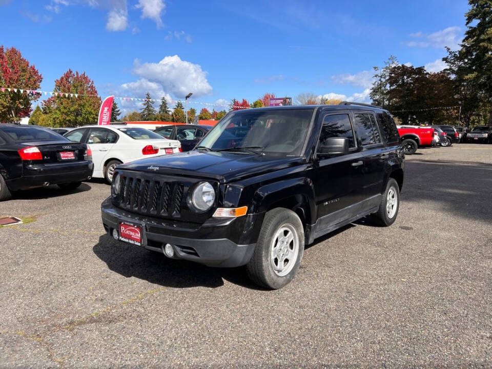 2016 Jeep Patriot for sale at PLATINUM AUTO SALES INC in Lacey, WA