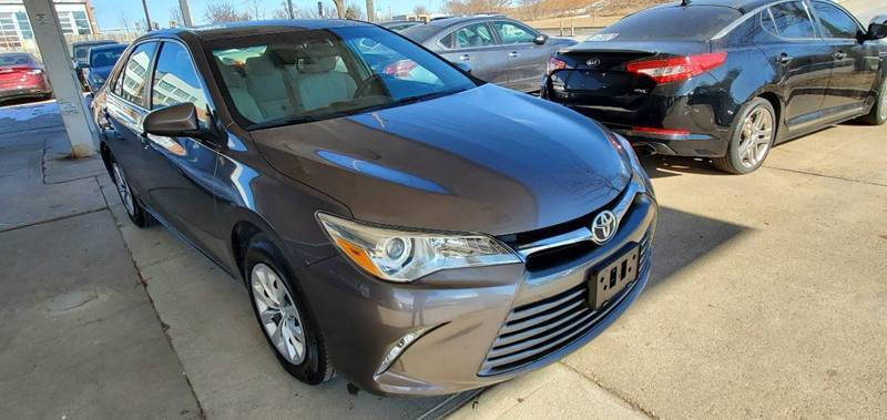 2015 Toyota Camry for sale at Divine Auto Sales LLC in Omaha NE