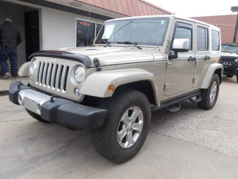 2017 Jeep Wrangler Unlimited for sale at Broken Arrow Motor Co in Broken Arrow OK