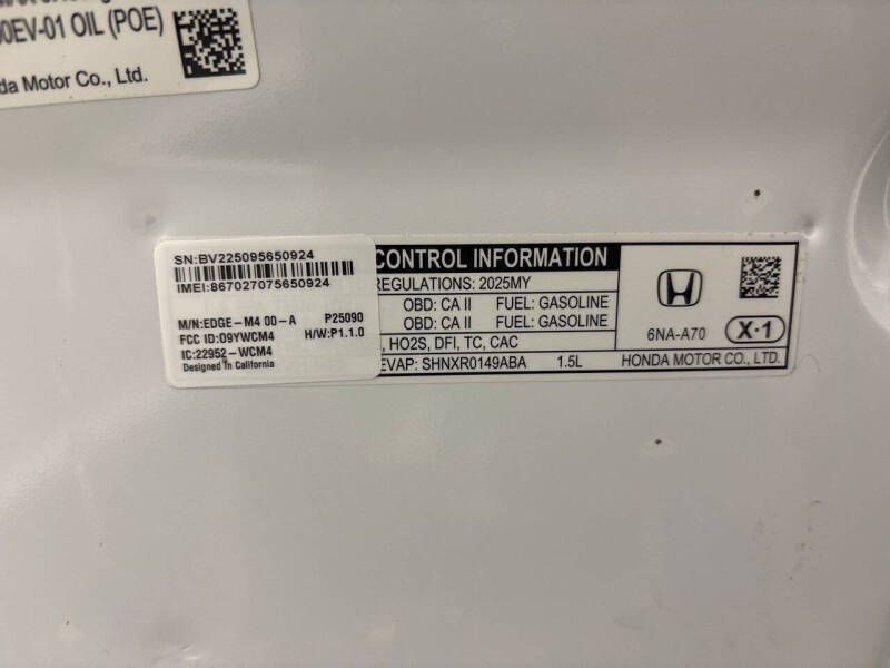 2025 Honda Accord LX