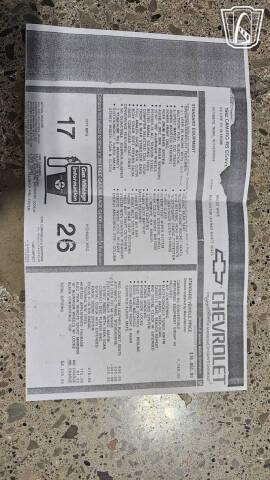 1992 Chevrolet Camaro