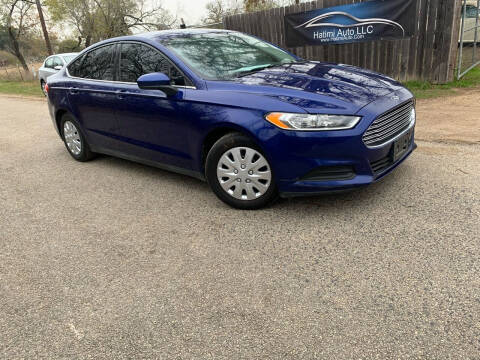 2013 Ford Fusion for sale at Hatimi Auto LLC in Buda TX