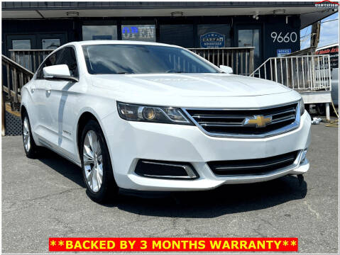 2015 Chevrolet Impala for sale at CERTIFIED CAR CENTER in Fairfax VA