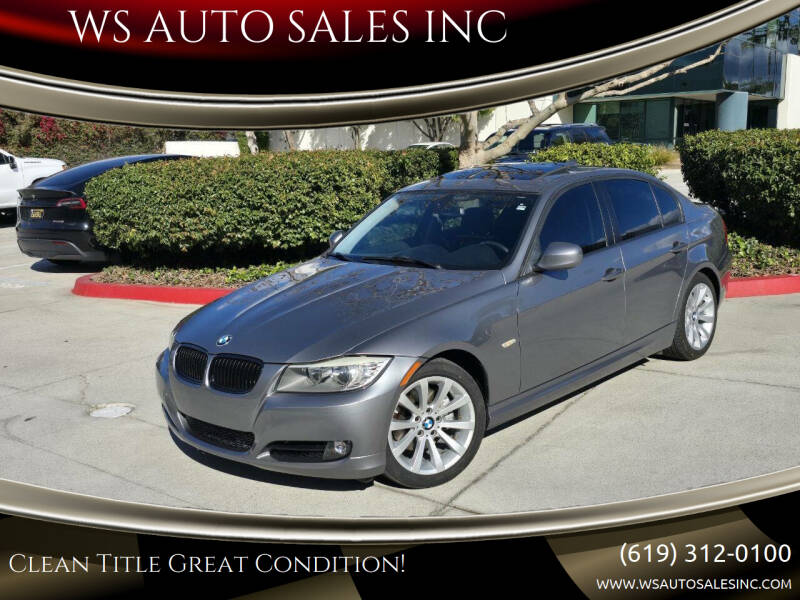 2011 BMW 3 Series for sale at WS AUTO SALES INC in El Cajon CA