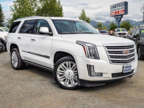 2016 Cadillac Escalade for sale at United Auto Sales in Anchorage AK